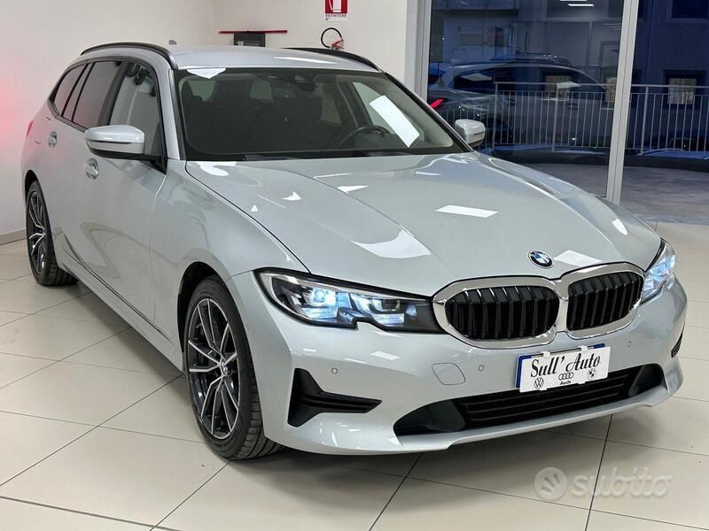 Usata BMW 320e Sport Line 190 CV (139 kW) 2021 Argento Station wagon