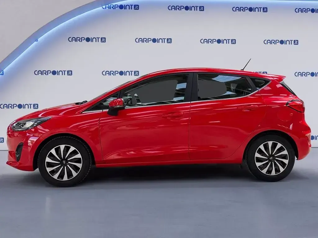 Usata Ford Fiesta Titanium 125 CV (91 kW) 2022 Rosso Utilitaria