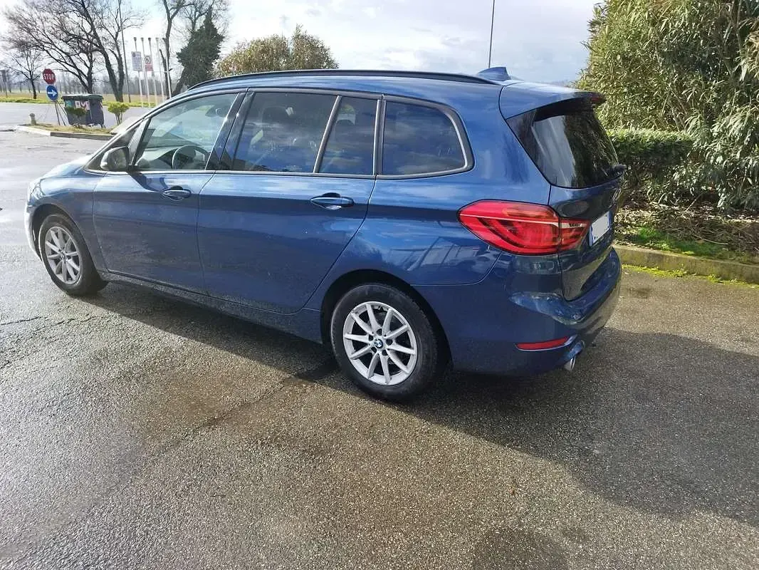 Usata BMW 216 Gran Tourer Advantage 116 CV (85 kW) 2021 Blu/azzurro Monovolume
