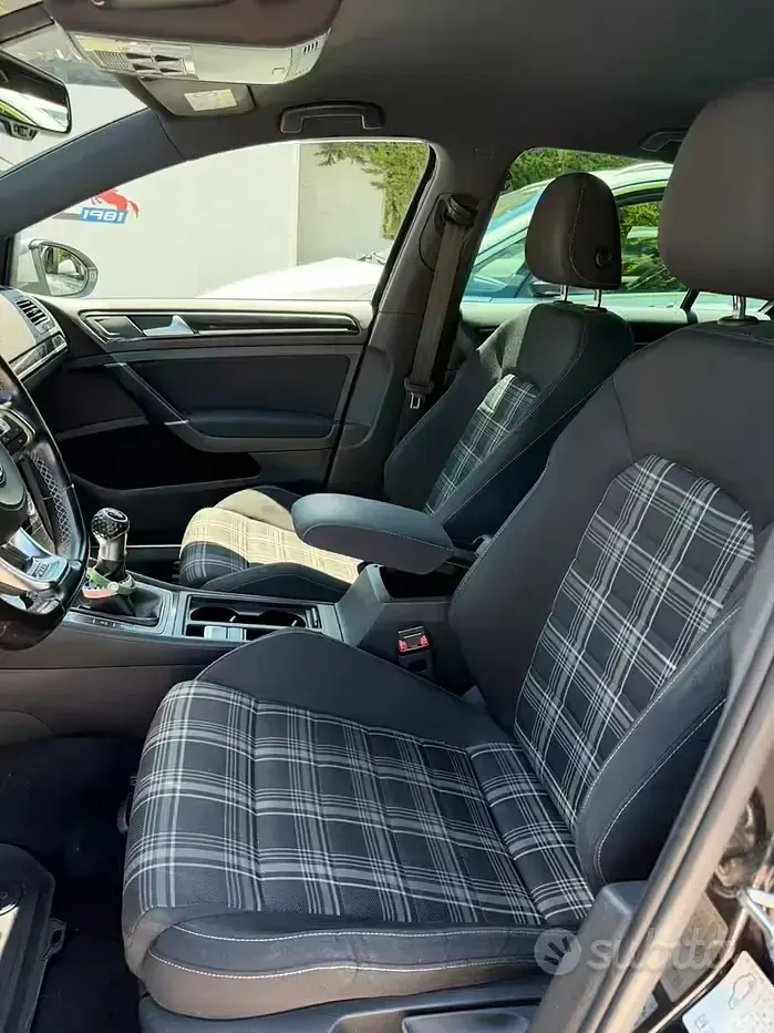Usata VW Golf VII GTD 184 CV (135 kW) 2016 Nero Berlina