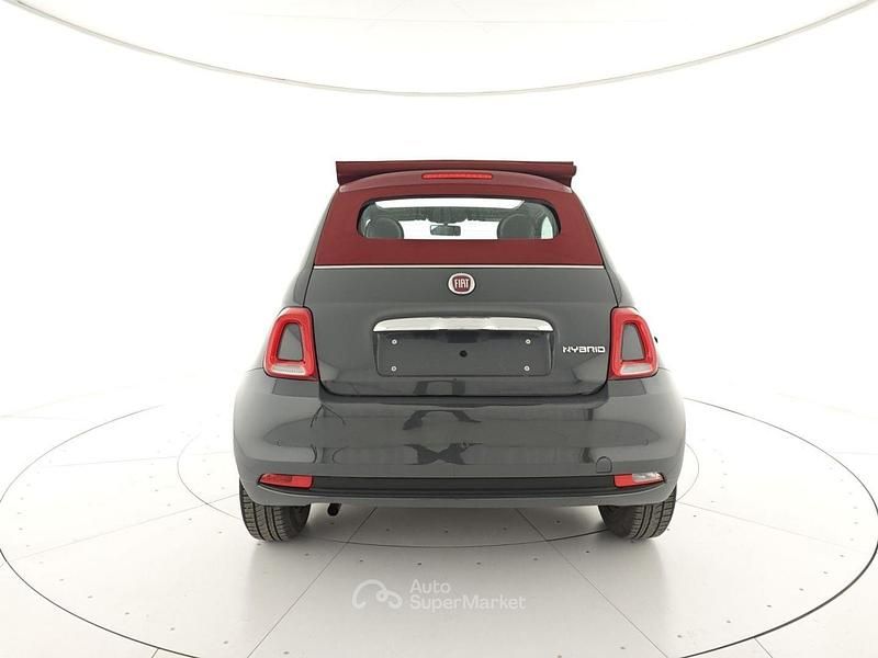 Usata Fiat 500 69 CV (50 kW) 2022 Gray Cabrio