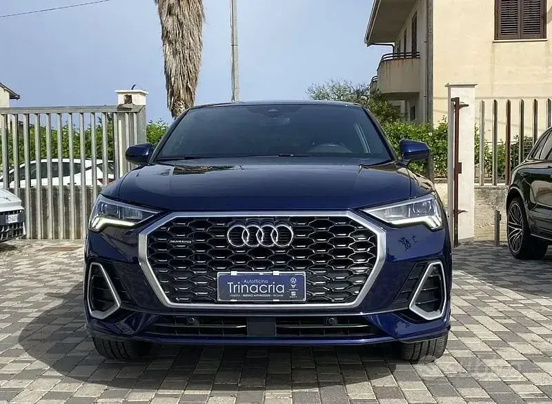 Brugt Audi Q3 S-Line 150 HK (110 kW) 2021 Blå SUV