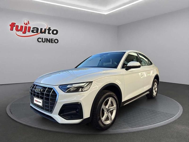 Bianco ghiacciaio metallizzato Usata 2023 Audi Q5 Sportback Advanced SUV | 35.900 € (Super prezzo) - Immagine 1/4