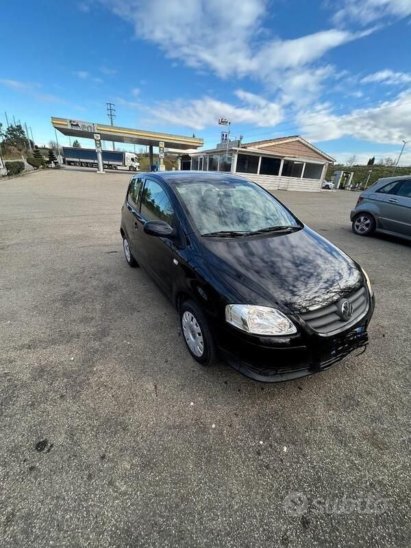 Usata VW Fox 54 CV (39 kW) 2007 Nero Utilitaria