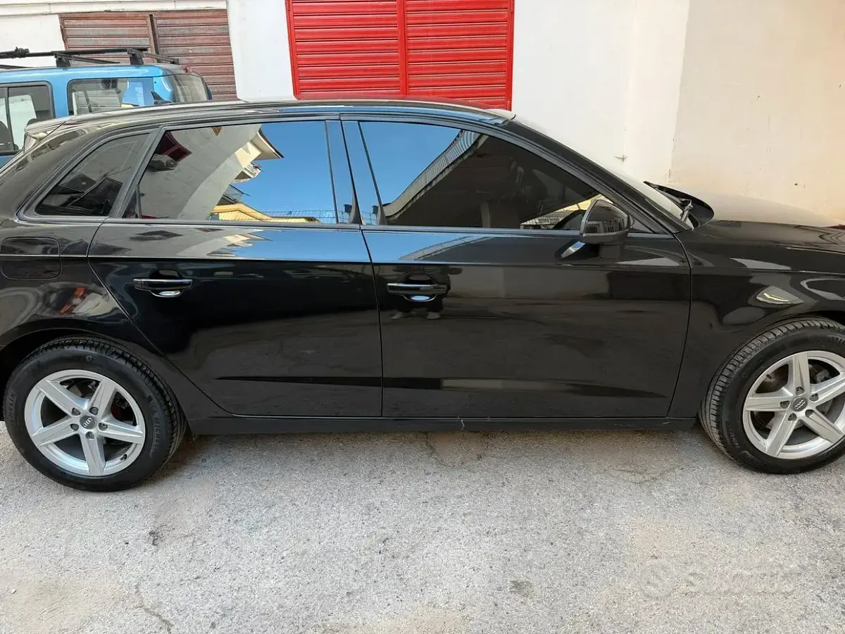 Usata Audi A3 110 CV (80 kW) 2017 Nero Station wagon