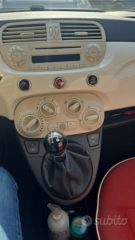 Usata Fiat 500C Pop 69 CV (50 kW) 2011 Bianco Cabrio