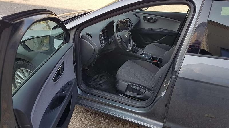 Usata Seat Leon ST Style 110 CV (80 kW) 2017 Grigio Station wagon