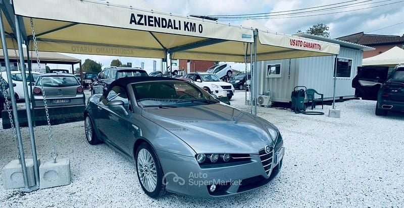 Usata Alfa Romeo Spider Exclusive 200 CV (147 kW) 2007 Argento Cabrio