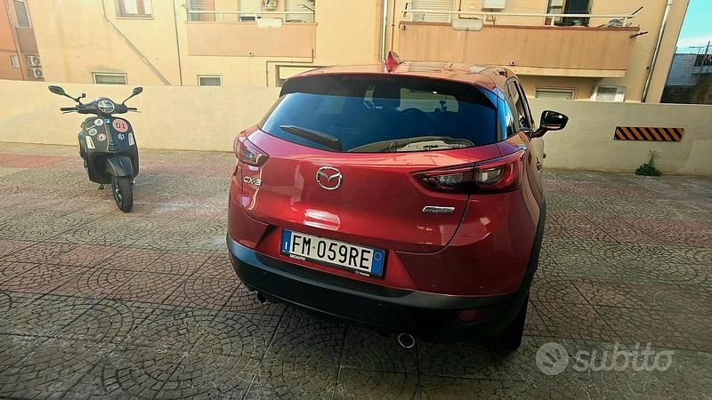 Usata Mazda CX-3 Exceed 105 CV (77 kW) 2018 Rosso SUV