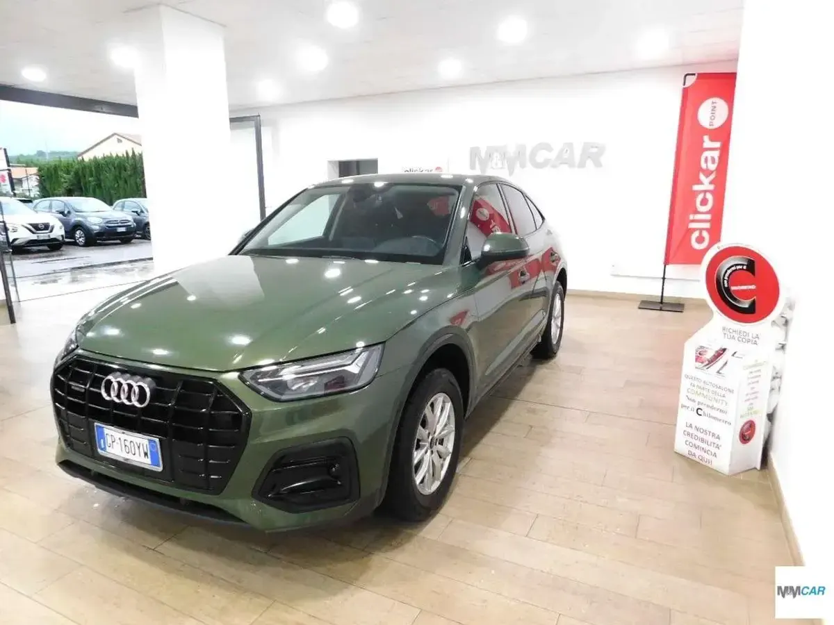 Usata Audi Q5 Sportback Business 204 CV (150 kW) 2022 Verde SUV