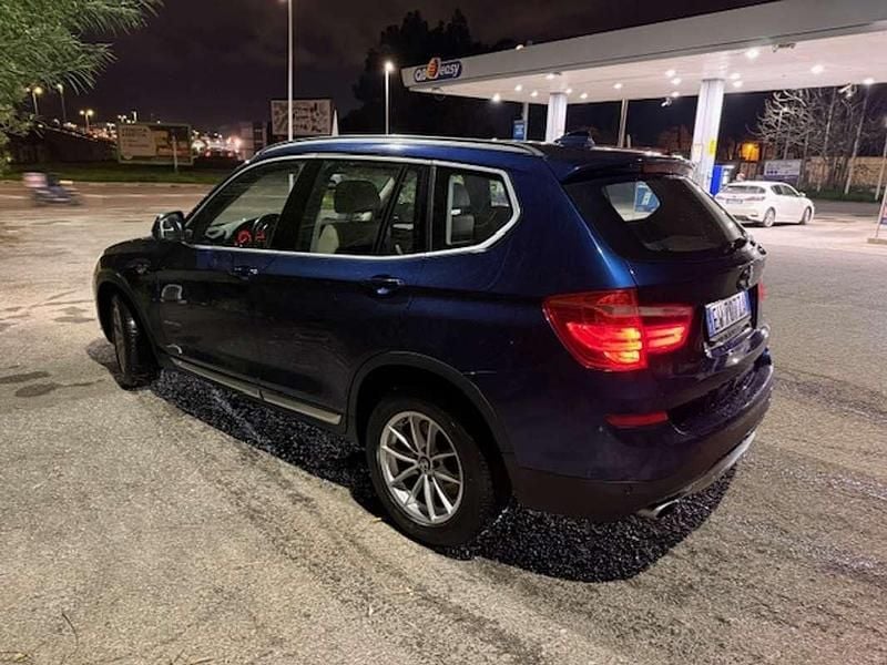 Usata BMW X3 xLine 190 CV (139 kW) 2014 Blu/azzurro SUV