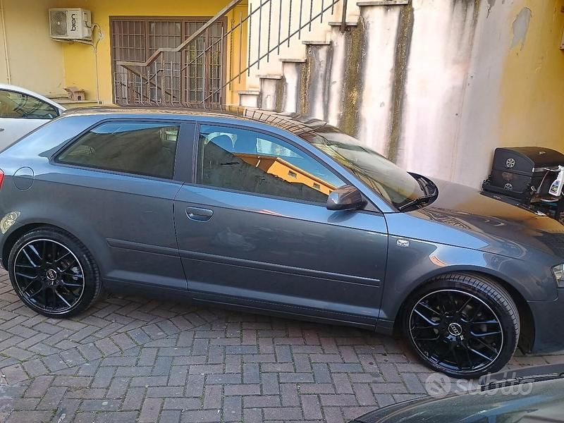 Usata Audi A3 140 CV (102 kW) 2007 Grigio Utilitaria