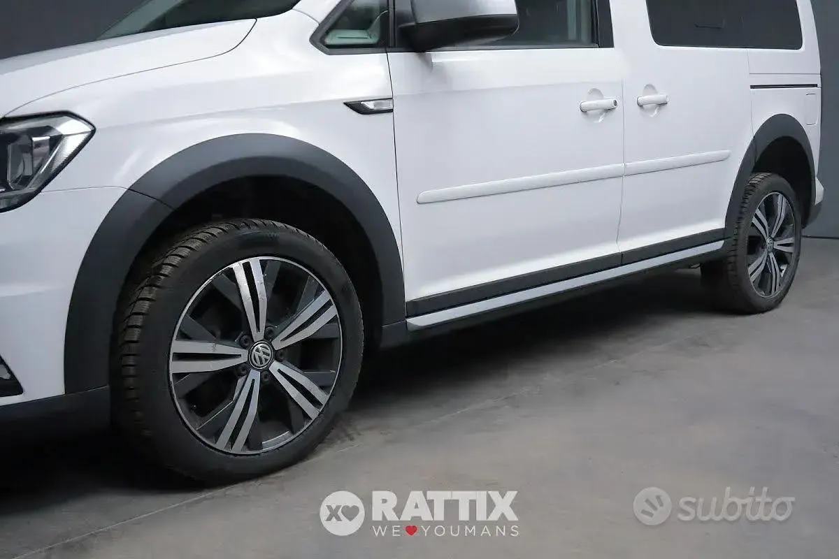 Käytetty VW Caddy 122 HP (89 kW) 2020 Valkoinen Tila-auto