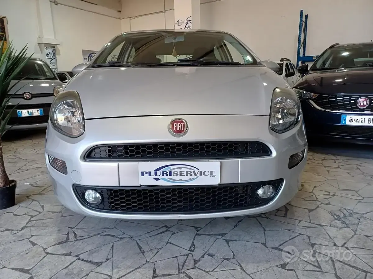 Usata Fiat Punto Lounge 69 CV (50 kW) 2014 Grigio Utilitaria