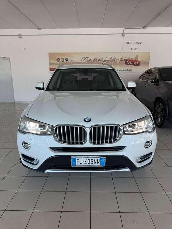 Usata BMW X3 xLine 190 CV (139 kW) 2017 Bianco SUV