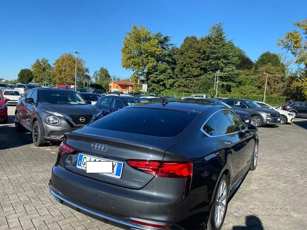Usata Audi A5 Advanced 204 CV (150 kW) 2022 Grigio manhattan Coupé