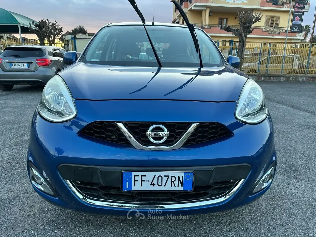 Usata Nissan Micra 80 CV (58 kW) 2016 Blu Berlina