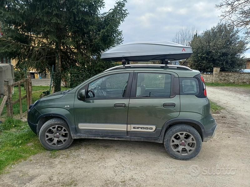 Usata Fiat Panda Cross Cross 95 CV (69 kW) 2018 Verde Utilitaria