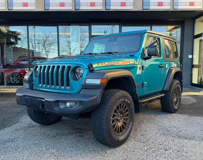 Usata Jeep Wrangler Rubicon 200 CV (147 kW) 2019 Bikini pearl SUV