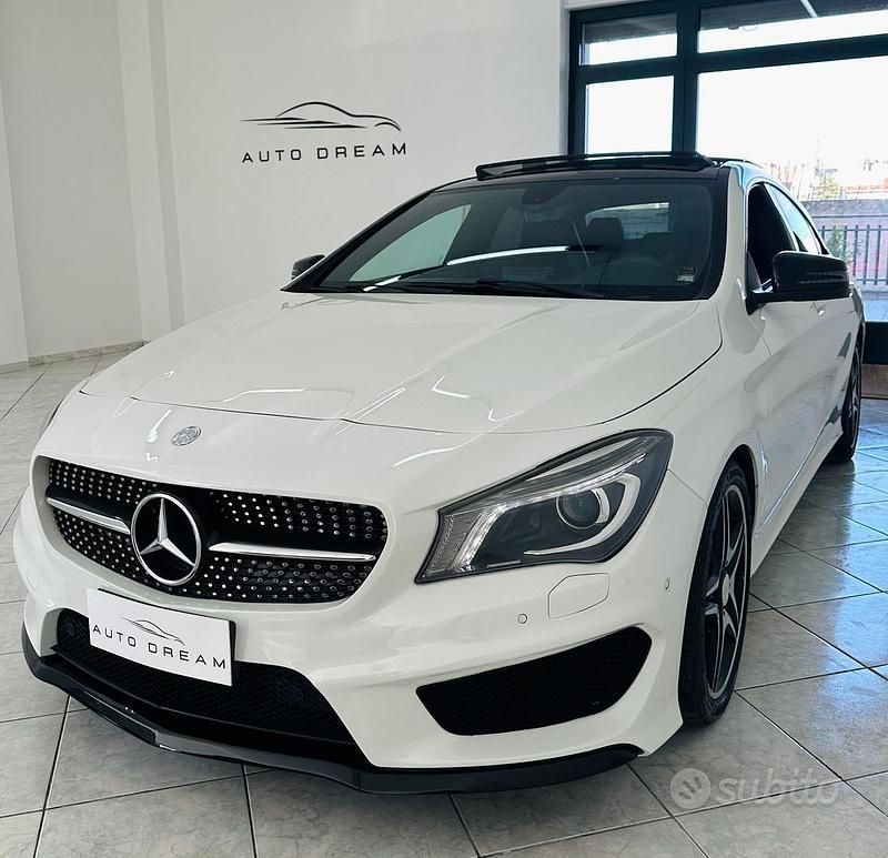Usata Mercedes CLA220 AMG 170 CV (125 kW) 2013 Bianco Berlina