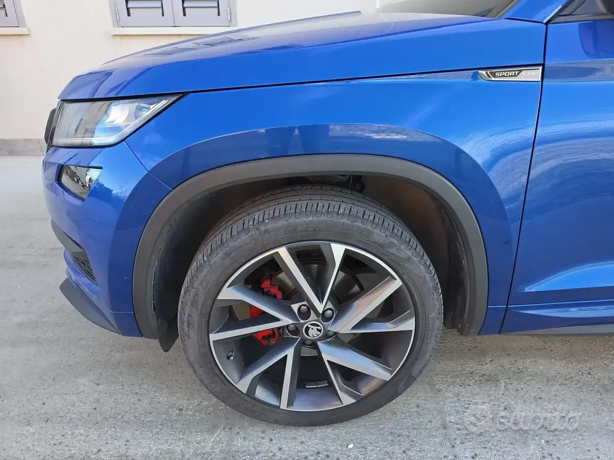 Usata Skoda Kodiaq 150 CV (110 kW) 2021 Blu SUV