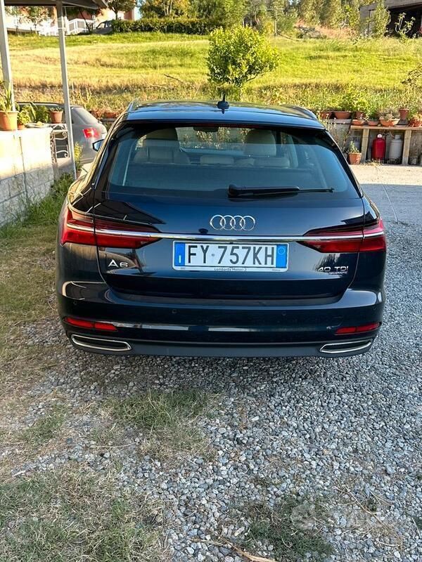 Usata Audi A6 Business 204 CV (150 kW) 2019 Blu/azzurro Station wagon