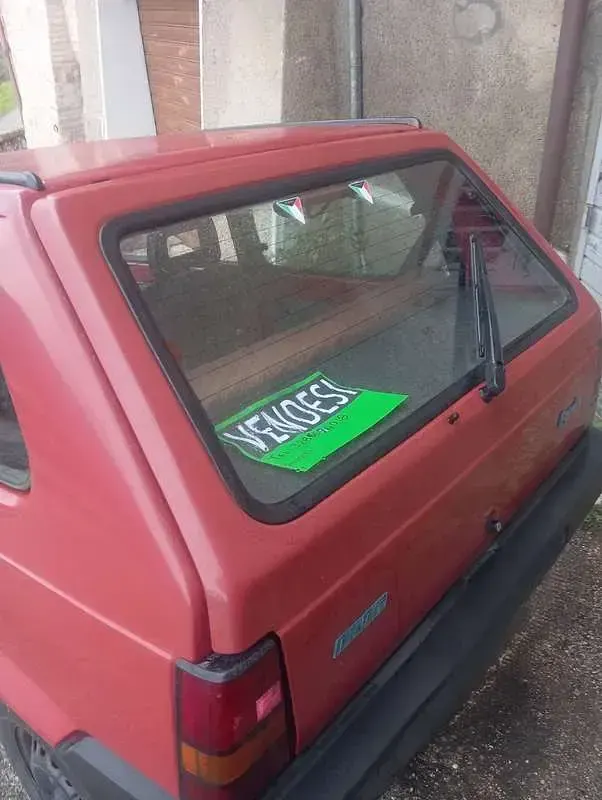 Usata Fiat Panda Young 54 CV (39 kW) 2002 Rosso Berlina