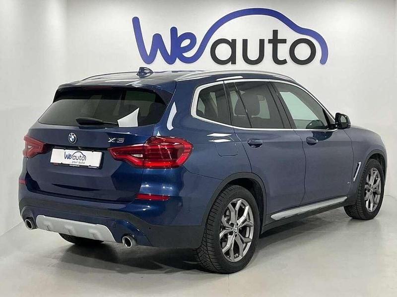 Usata BMW X3 Advantage 190 CV (139 kW) 2018 Blu/azzurro SUV