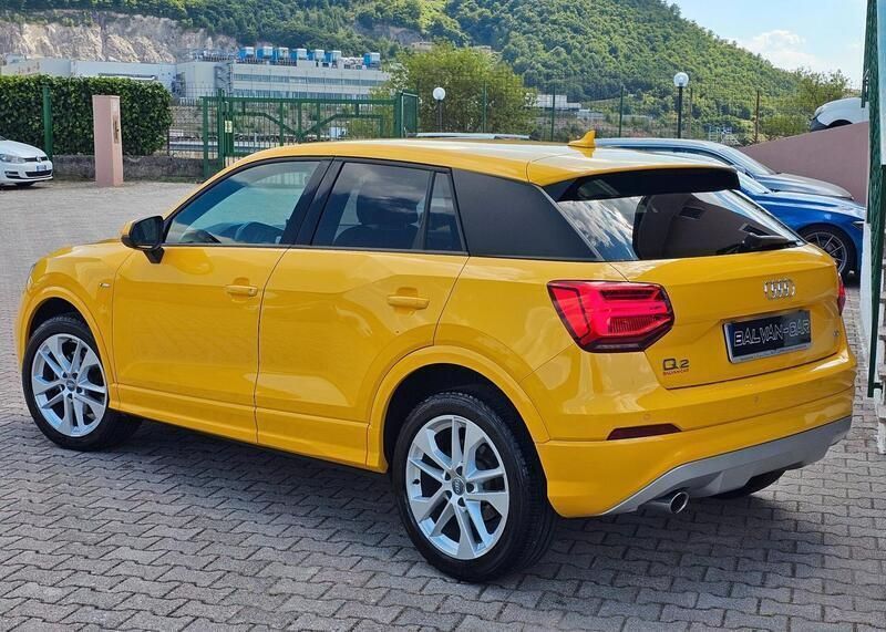Usata Audi Q2 S-Line 115 CV (84 kW) 2018 Giallo SUV