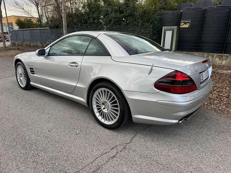 Usata Mercedes SL55 AMG AMG 500 CV (367 kW) 2002 Argento Cabrio