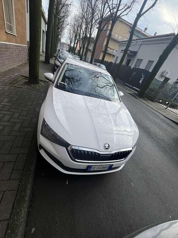 Usata Skoda Scala Style 90 CV (66 kW) 2021 Bianco Utilitaria