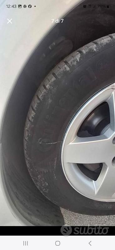 Usata Peugeot 207 88 CV (64 kW) 2006 Grigio Berlina