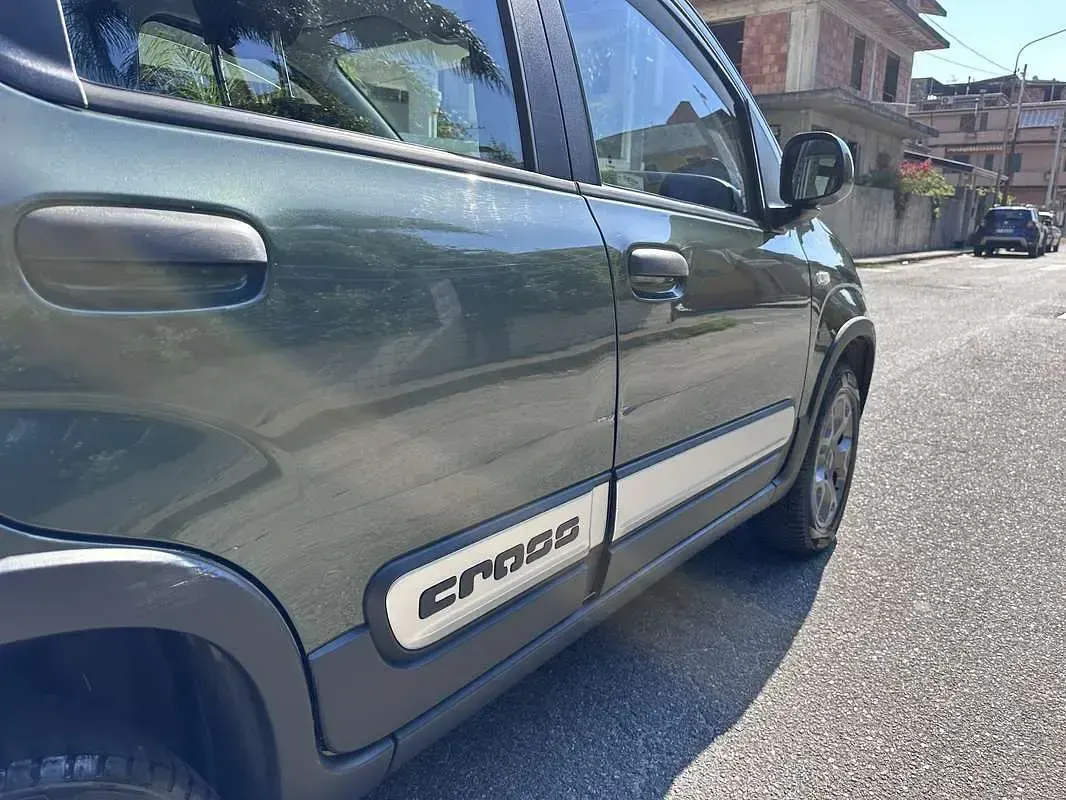 Usata Fiat Panda Cross Cross 95 CV (69 kW) 2016 Verde Utilitaria