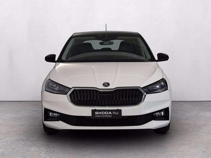 Usata Skoda Fabia Style 80 CV (58 kW) 2023 Bianco luna metallizzato nero Utilitaria