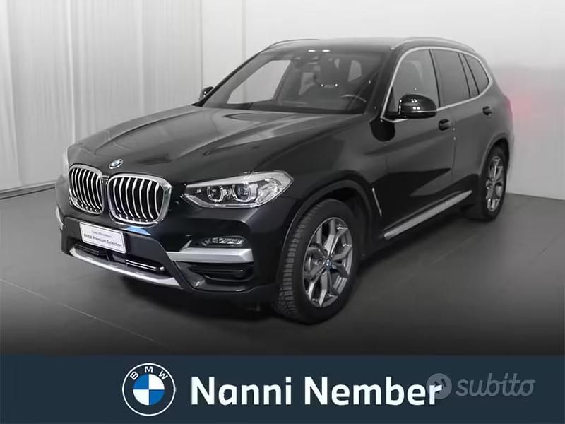 Usata BMW X3 xLine 190 CV (139 kW) 2021 Nero SUV