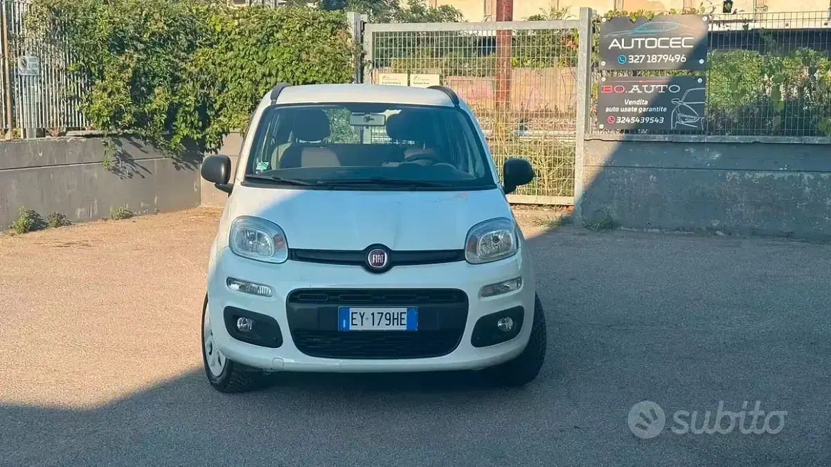 Usata Fiat Panda Lounge 80 CV (58 kW) 2015 Bianco Utilitaria