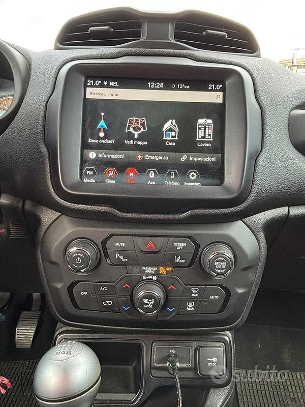 Usata Jeep Renegade Limited 120 CV (88 kW) 2018 Nero SUV