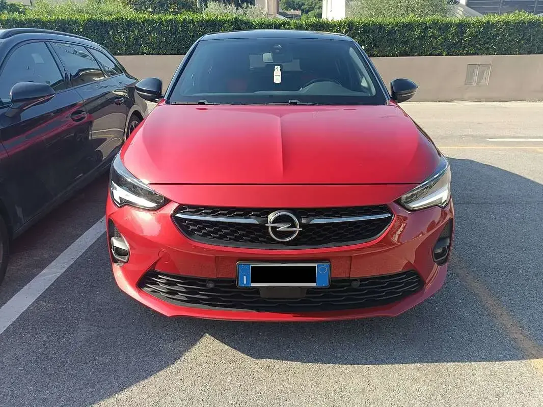 Usata Opel Corsa GS Line 101 CV (74 kW) 2020 Rosso Utilitaria