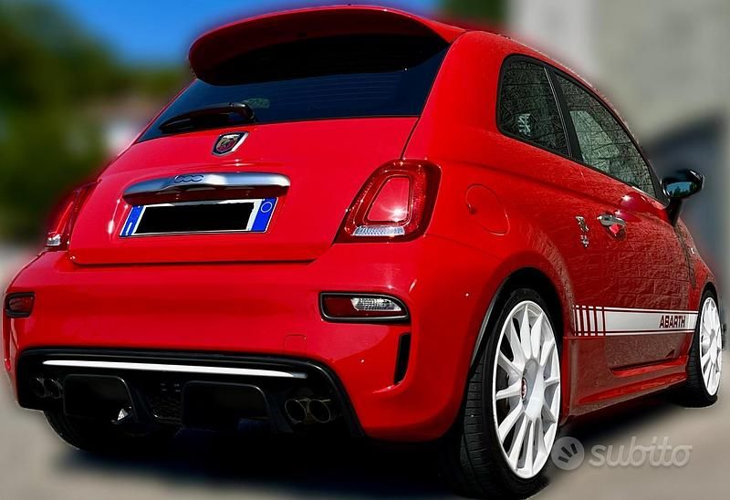 Usata Abarth 595 145 CV (106 kW) 2020 Rosso Utilitaria