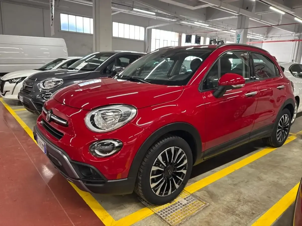 Usata Fiat 500X Cross 120 CV (88 kW) 2020 Rosso SUV