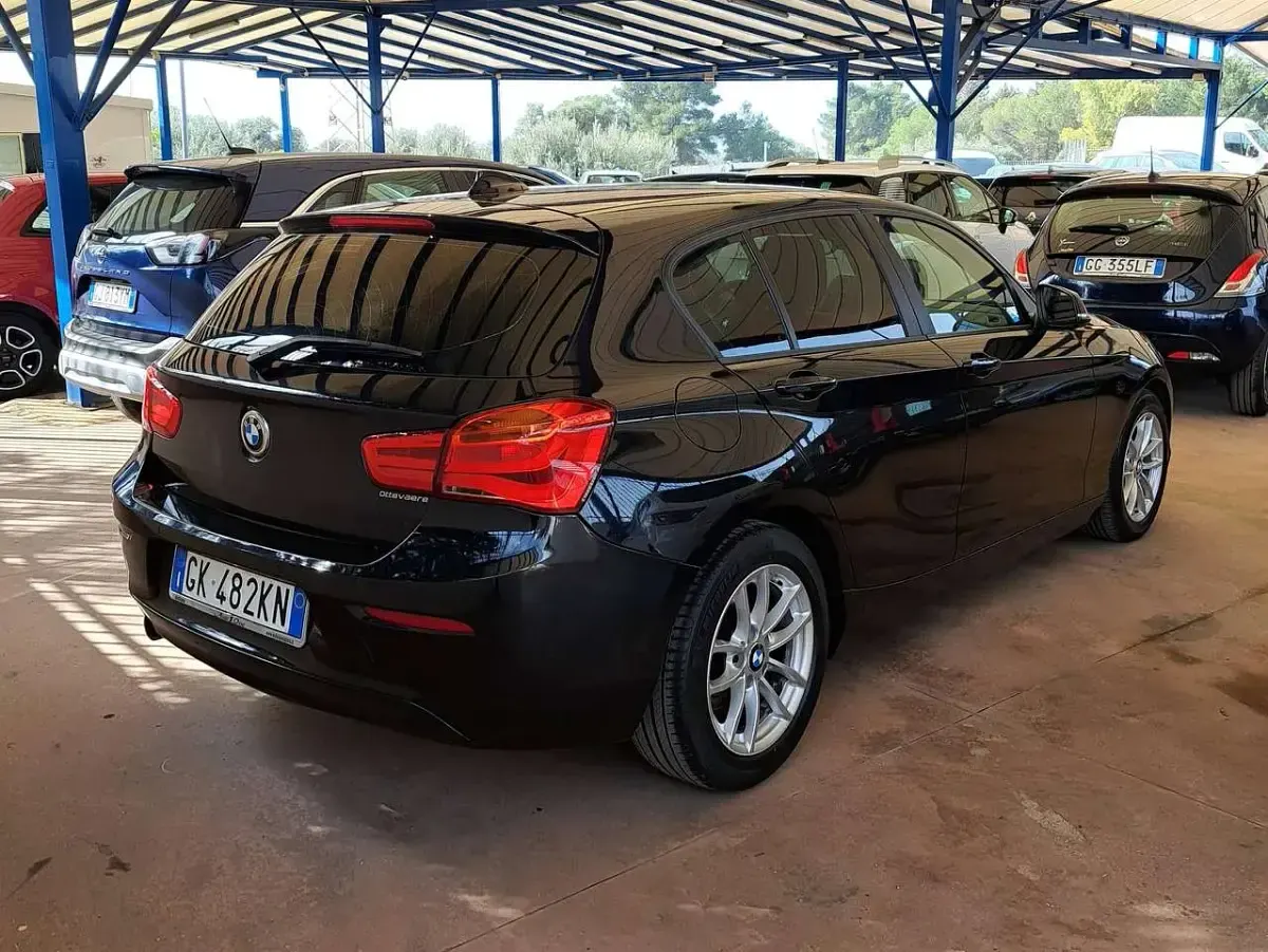 Usata BMW 116 Efficient Dynamics 116 CV (85 kW) 2017 Nero Utilitaria