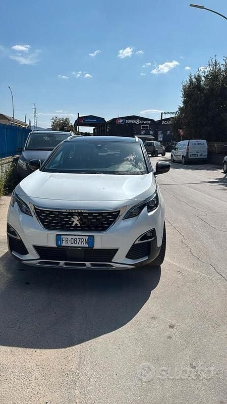 Usata Peugeot 3008 GT-line 131 CV (96 kW) 2018 Bianco SUV