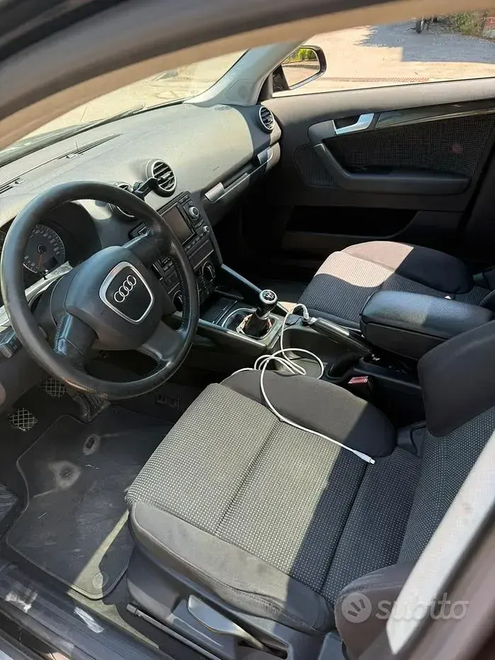 Usata Audi A3 140 CV (102 kW) 2005 Nero Utilitaria