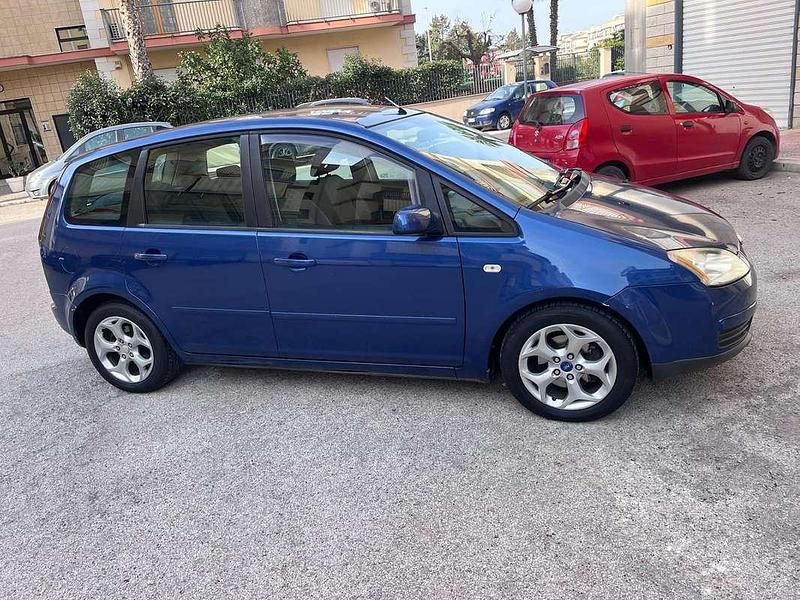 Usata Ford C-MAX Ghia 116 CV (85 kW) 2007 Blu/azzurro Monovolume