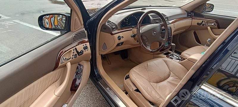 Usata Mercedes S320 2000 Blu Berlina