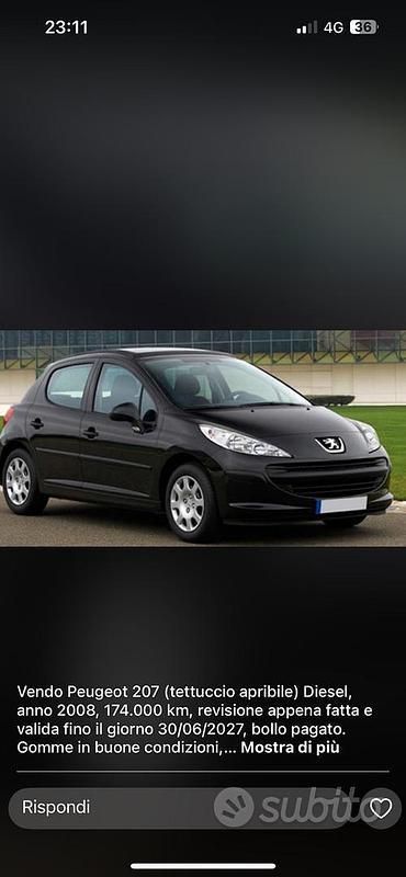 Usata Peugeot 207 2008