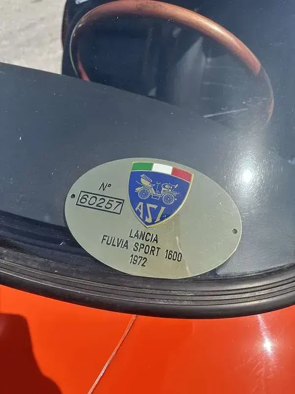 Usata Lancia Fulvia 114 CV (83 kW) 1972 Arancione Coupé