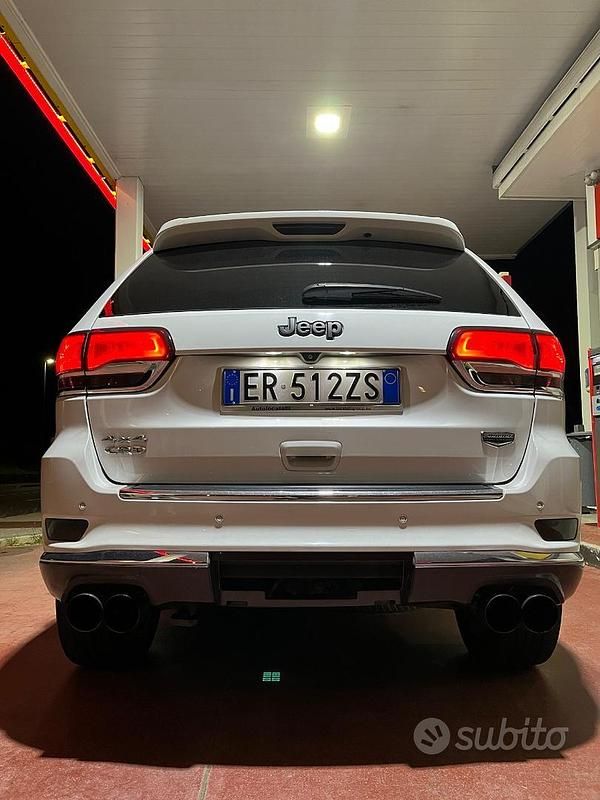 Usata Jeep Grand Cherokee Summit 250 CV (183 kW) 2013 Bianco SUV