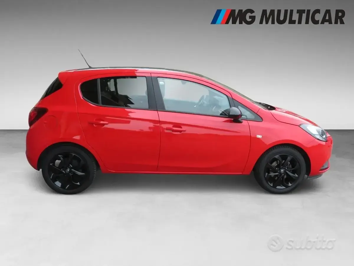 Usata Opel Corsa 90 CV (66 kW) 2016 Rosso Utilitaria