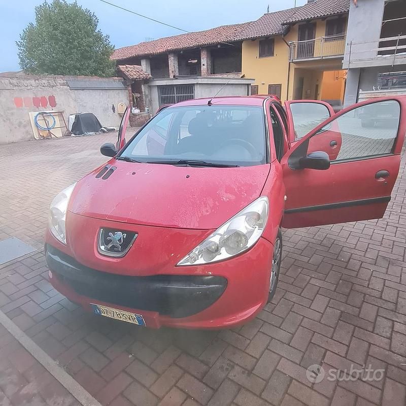 Usata Peugeot 206 60 CV (44 kW) 2009 Rosso Berlina